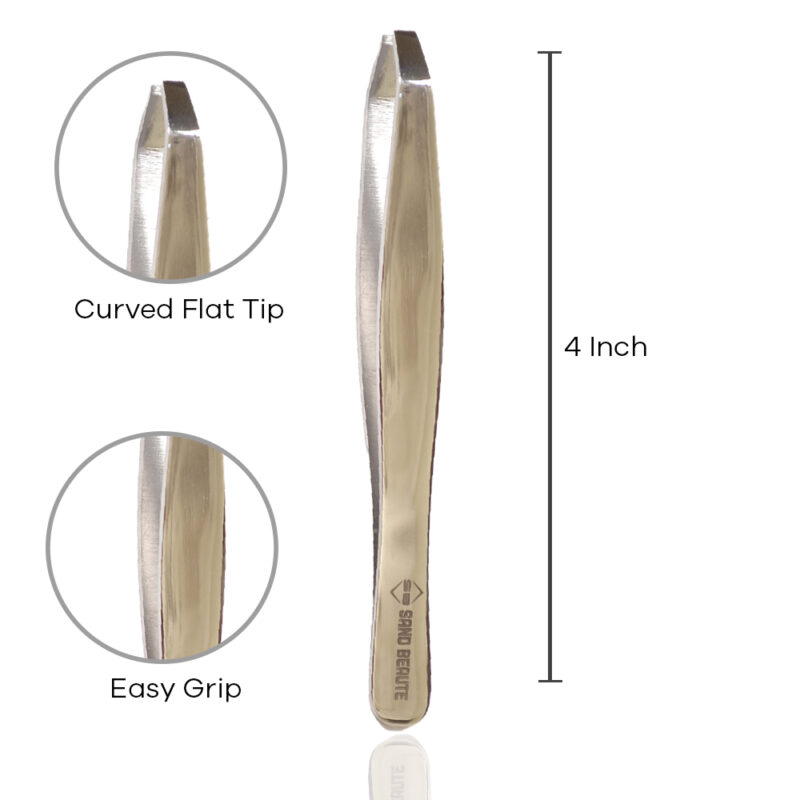 Silver Beauty Tweezer