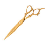 Stylish Gold Hair Cutting Scissors