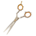 Stylish Handle Haircutting Shears open