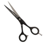 Stylish Black Barber Shear open