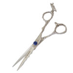 Blue Screw Hair Shears