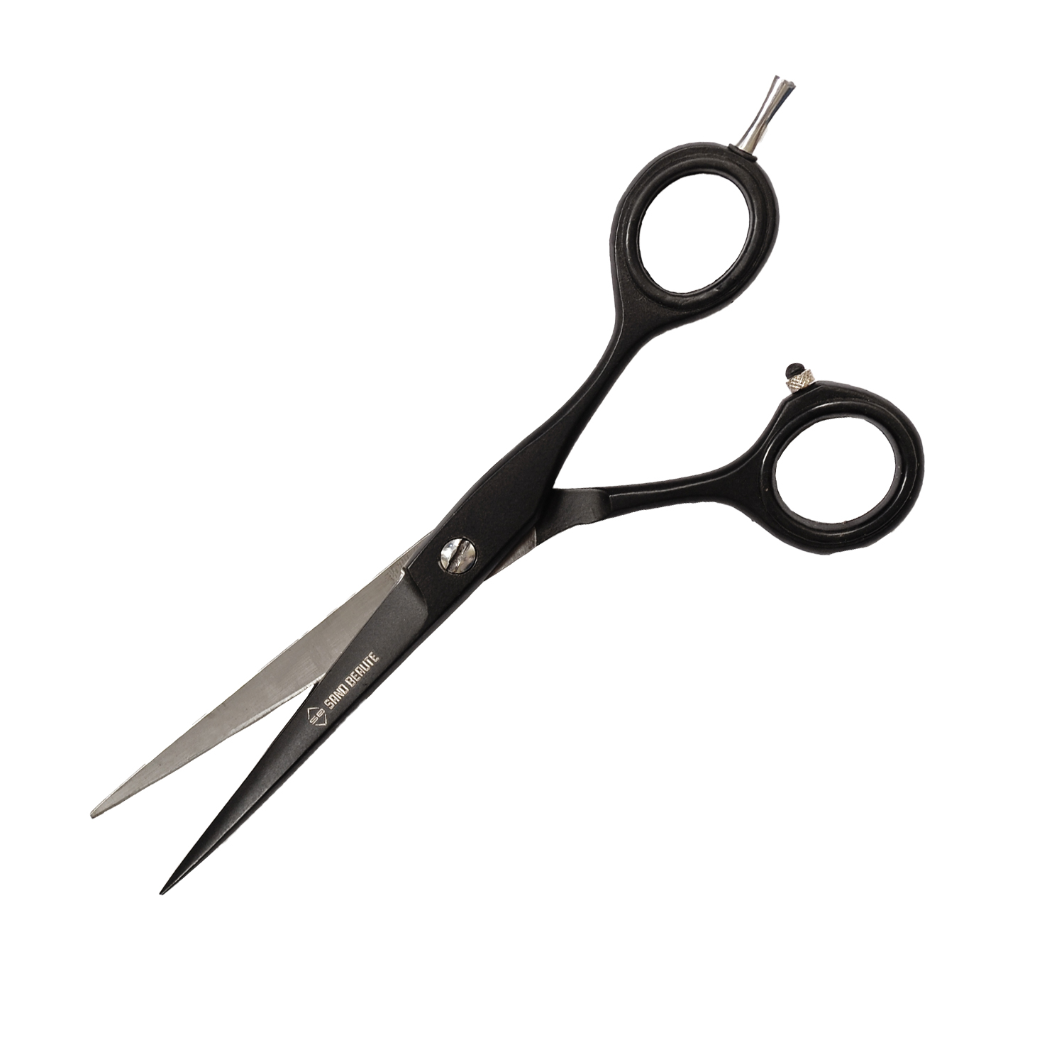 Stylish Black Barber Shear open