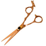 Gold Razor Hair Scissors