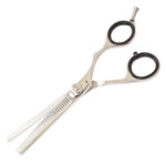 Silvertone Hair Thinning Scissors